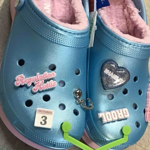 Crocs Mean Girl Blue Platform with lining - Picture 11 of 11